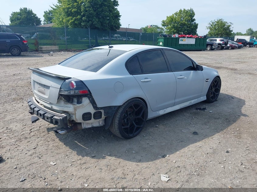 2008 PONTIAC G8 auction photo 4