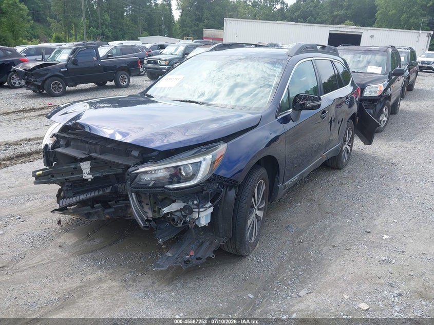 Vin: 4s4bsanc0j3376365, lot: 46085628, subaru outback 2.5i limited 20182
