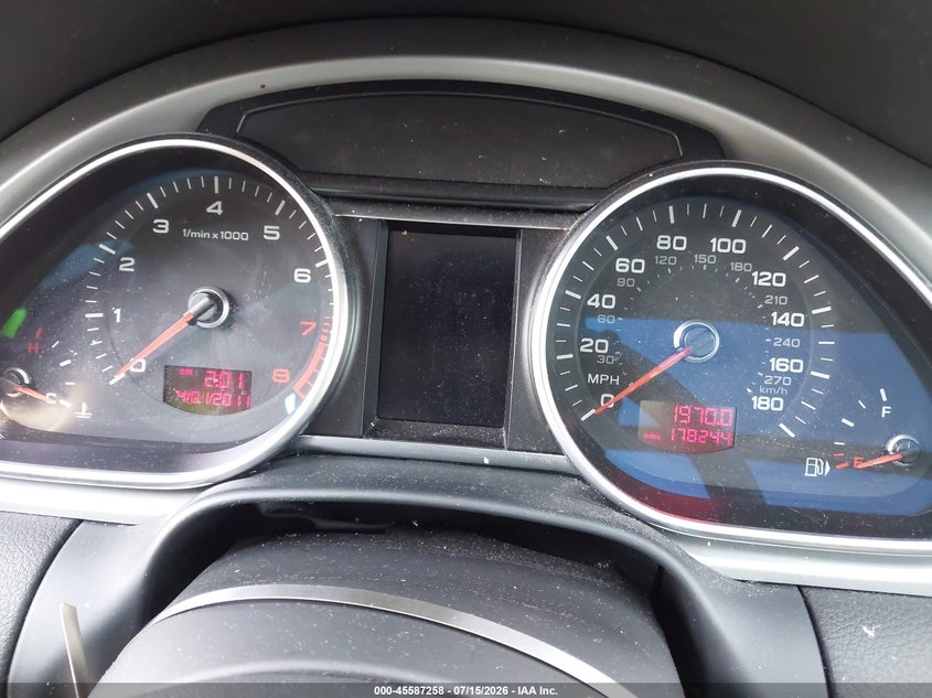 2010 Audi Q7 3.6 Premium VIN: WA1LYAFE4AD002434 Lot: 45587258