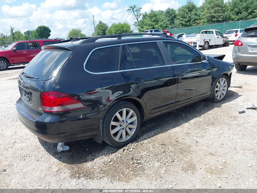 2014 VOLKSWAGEN JETTA SPORTWAGEN auction photo 4