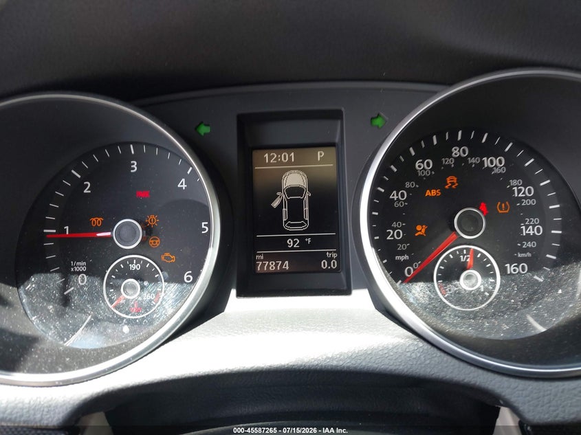 2014 VOLKSWAGEN JETTA SPORTWAGEN auction photo 7