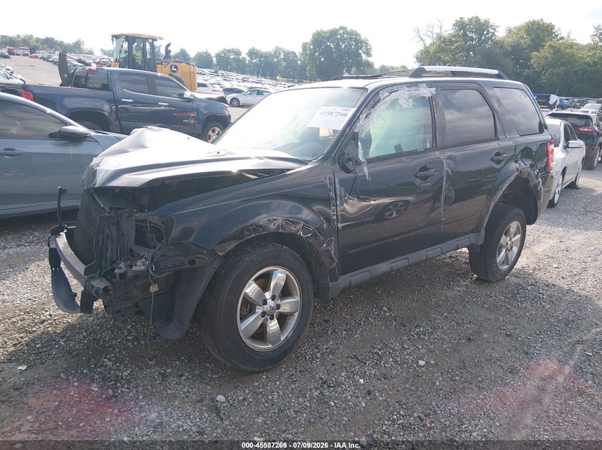 Vin: 1fmcu0eg6ckb02589, lot: 46085641, ford escape limited 20122