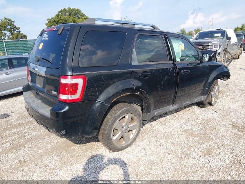 Vin: 1fmcu0eg6ckb02589, lot: 46085641, ford escape limited 20124