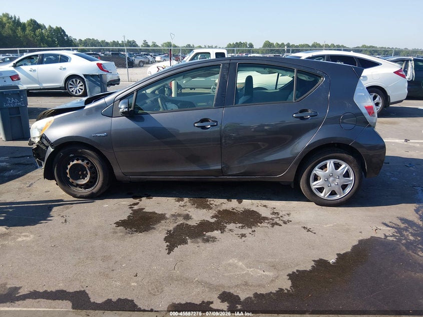 2012 Toyota Prius C Four/One/Three/Two VIN: JTDKDTB37C1522564 Lot: 45587275