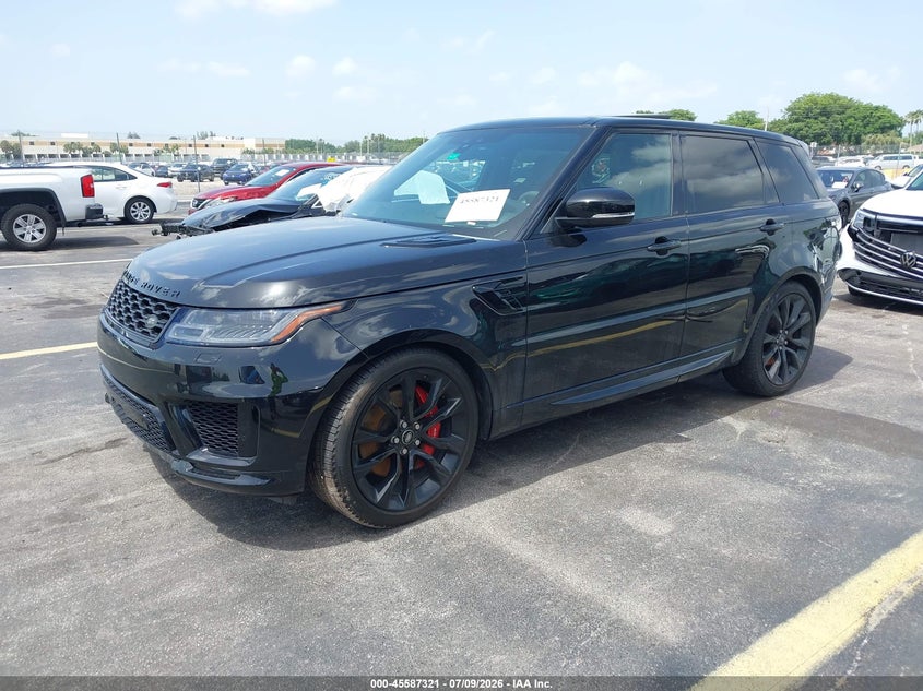 Vin: salws2ru5ma776106, lot: 46085695, land rover range rover sport hst mhev 20212