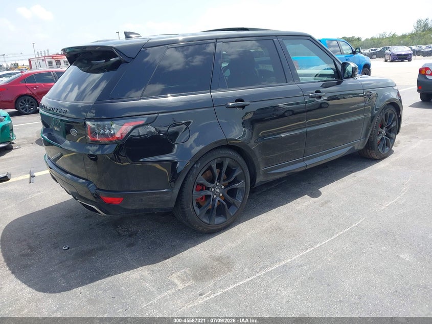 Vin: salws2ru5ma776106, lot: 46085695, land rover range rover sport hst mhev 20214