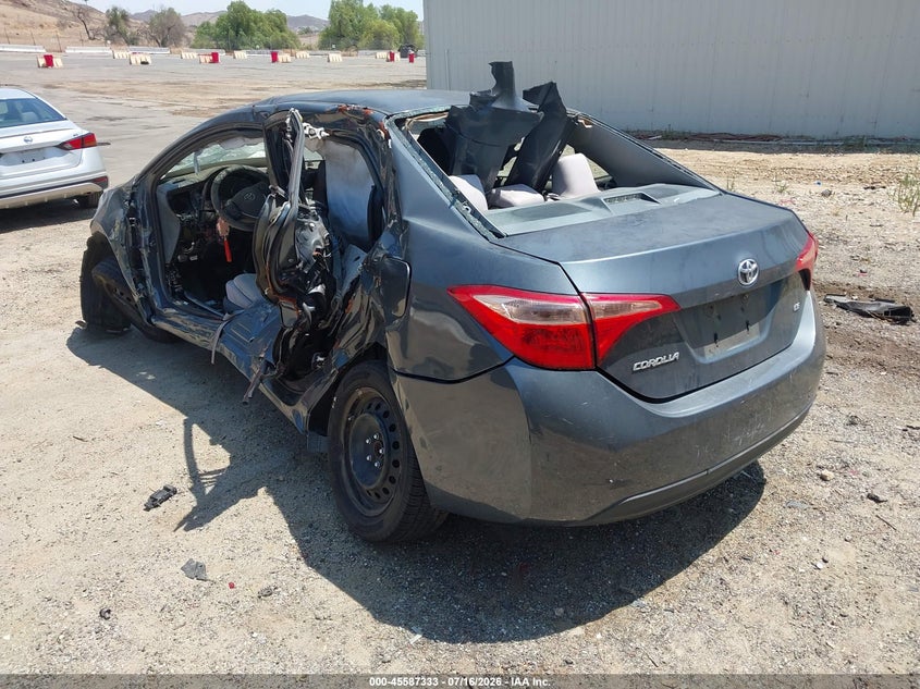 2017 TOYOTA COROLLA auction photo 3