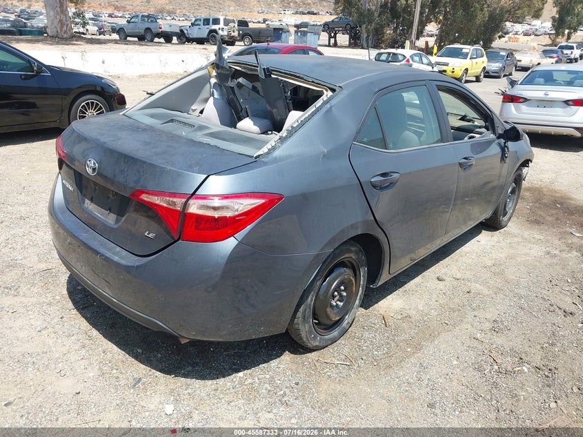 2017 TOYOTA COROLLA auction photo 4