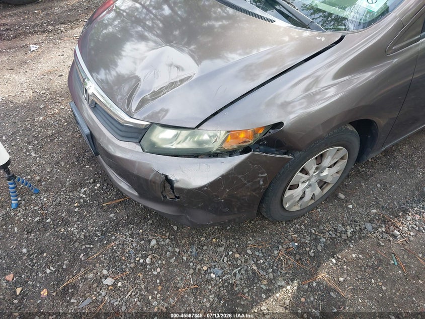 2012 HONDA CIVIC auction photo 6