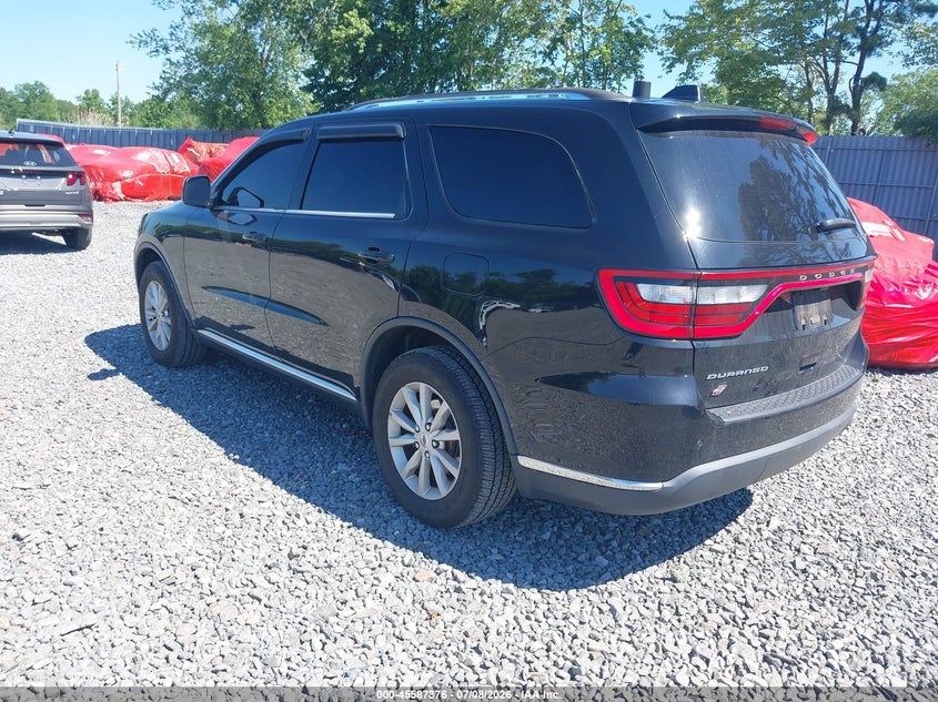 Vin: 1c4rdjag4kc744456, lot: 46085751, dodge durango sxt awd 20193
