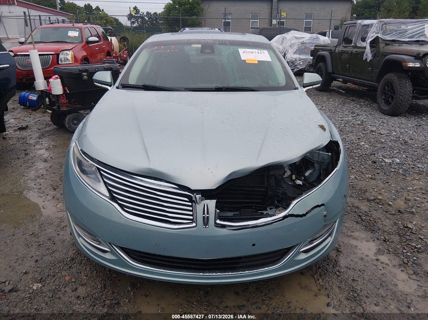 2013 Lincoln Mkz Hybrid VIN: 3LN6L2LUXDR806179 Lot: 45587427