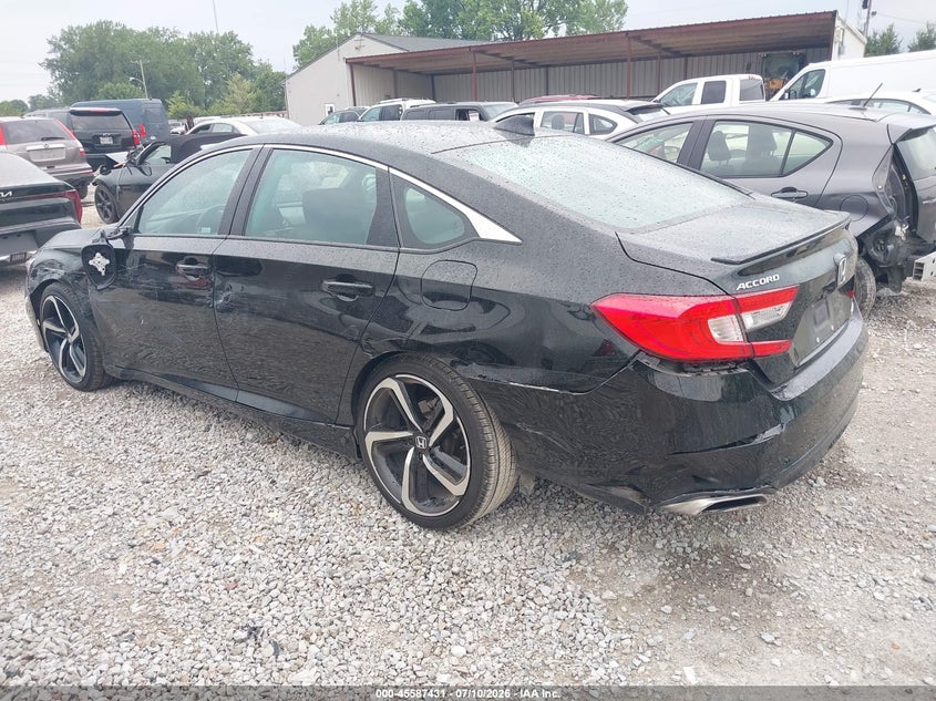 2020 HONDA ACCORD auction photo 3