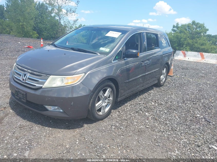 2011 Honda Odyssey, Левый бок, IAAI, VIN 5FNRL5H99BB102402 — фото 2