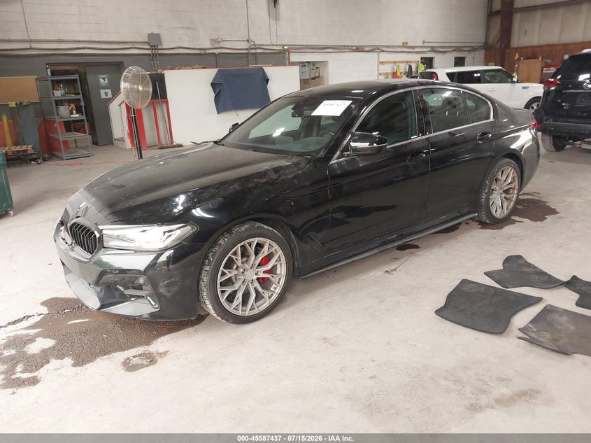 Vin: wba13bj07mcf66229, lot: 46085812, bmw 530i xdrive 20212