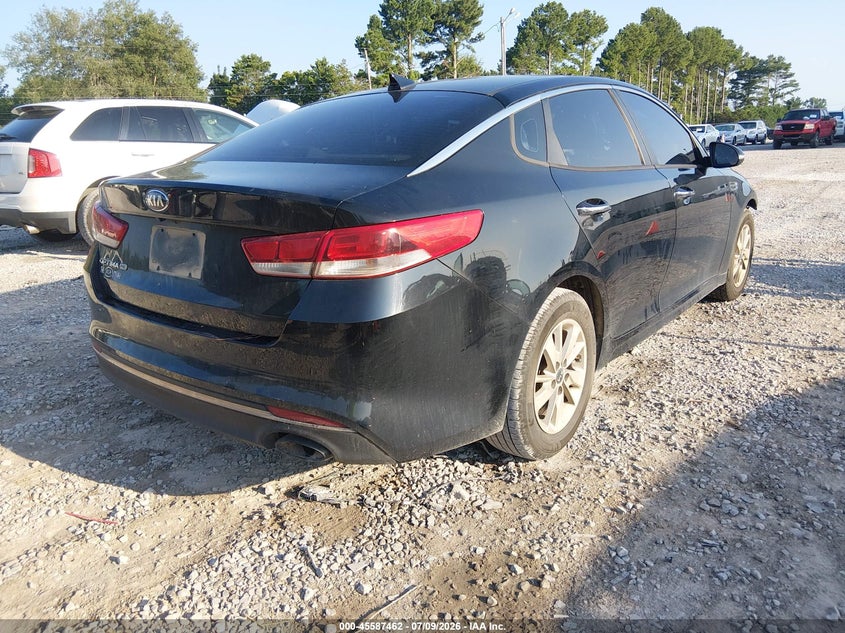Vin: 5xxgt4l37gg104769, lot: 46085837, kia optima lx 20164