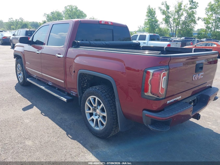Vin: 3gtu2pej6gg366363, lot: 46085846, gmc sierra 1500 denali 20163