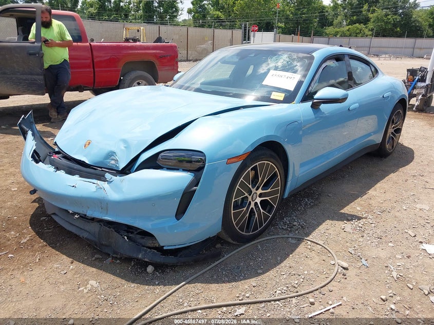 2024 PORSCHE TAYCAN auction photo 2