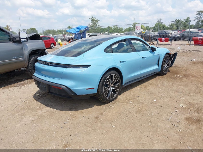 2024 PORSCHE TAYCAN auction photo 4