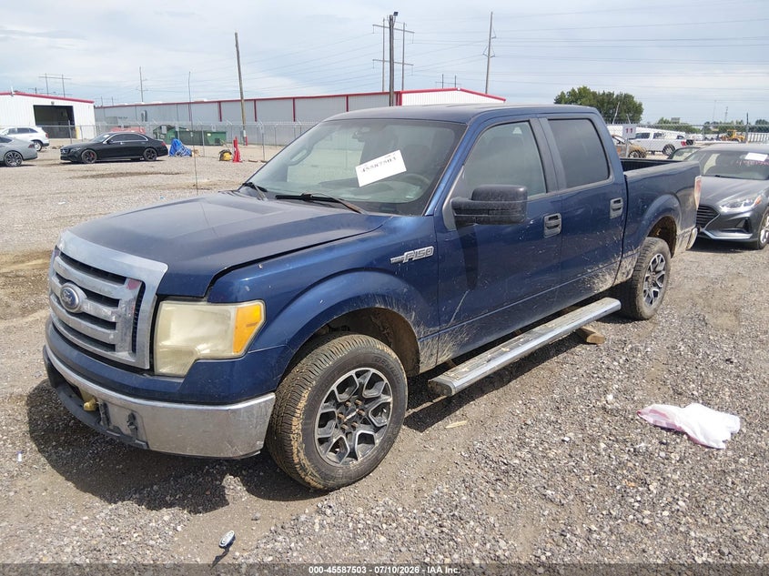 2010 Ford F-150, Затоплення, IAAI, VIN 1FTEW1C88AFD29880 — фото 2