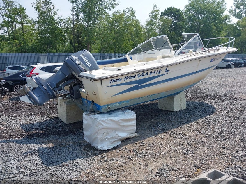 1990 HYDRA-SPORTS 20' auction photo 4