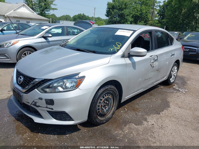 2018 Nissan Sentra, Left Side, IAAI, VIN 3N1AB7AP9JY314937 — photo 2