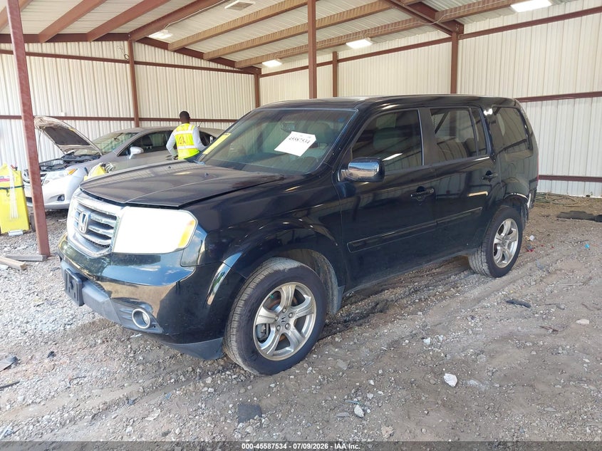 Vin: 5fnyf3h57fb012045, lot: 46085909, honda pilot ex-l 20152