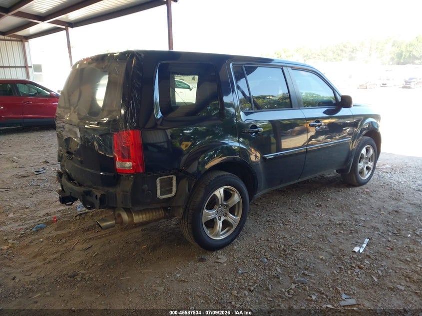 Vin: 5fnyf3h57fb012045, lot: 46085909, honda pilot ex-l 20154