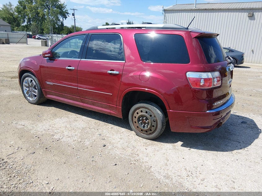 Vin: 1gkkvtedxbj231223, lot: 46085924, gmc acadia denali 20113