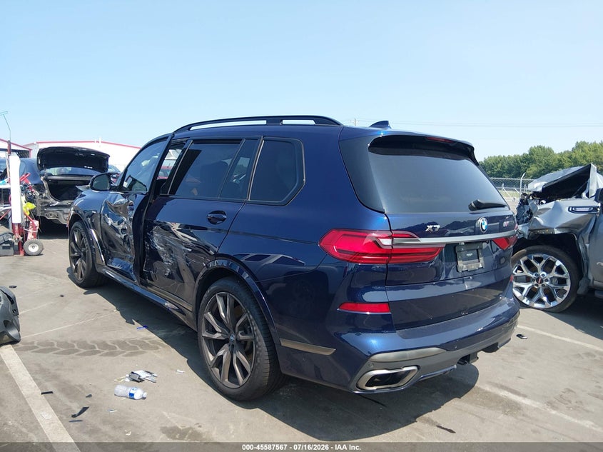 2022 BMW X7 M50I VIN: 5UXCX6C0XN9J40341 Lot: 45587567