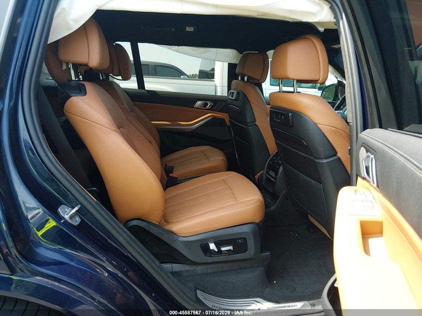 2022 BMW X7 M50I VIN: 5UXCX6C0XN9J40341 Lot: 45587567