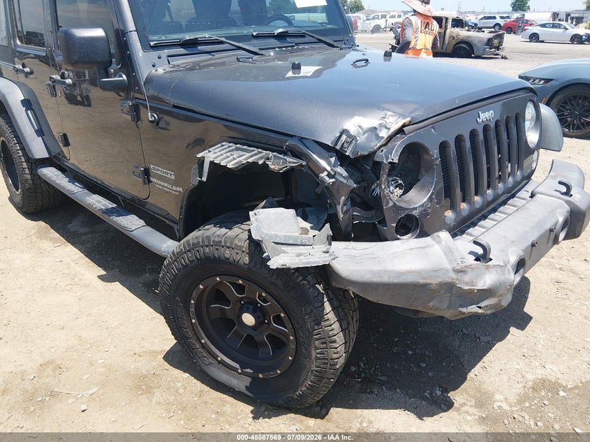 2017 Jeep Wrangler Unlimited Sport VIN: 1C4HJWDG2HL621440 Lot: 45587569