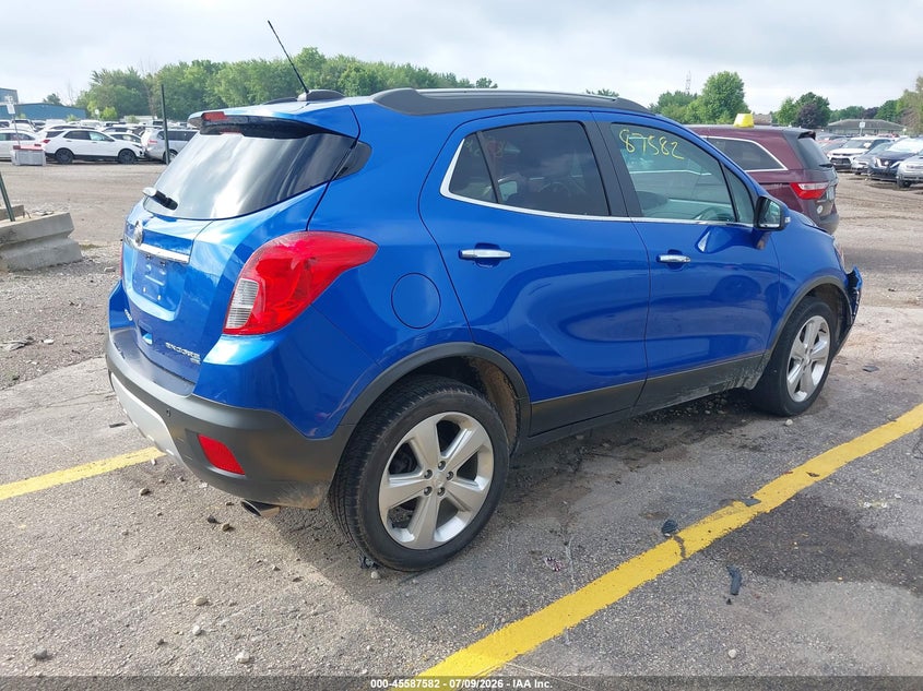 Vin: kl4cjgsb9gb685612, lot: 46085957, buick encore leather 20164