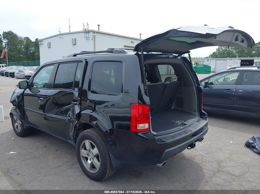 Vin: 5fnyf4h53bb086899, lot: 46085959, honda pilot ex-l 20113