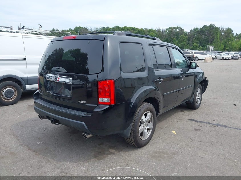 Vin: 5fnyf4h53bb086899, lot: 46085959, honda pilot ex-l 20114