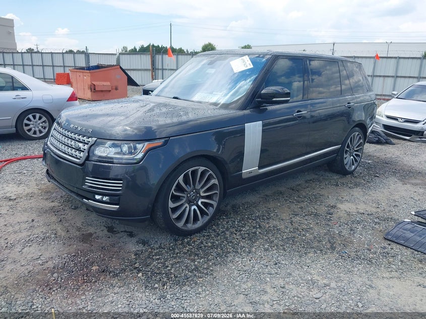 Vin: salgv3ef8ga259556, lot: 46086004, land rover range rover 5.0l v8 holland   holland/5.0l v8 supercharged autobiography 20162