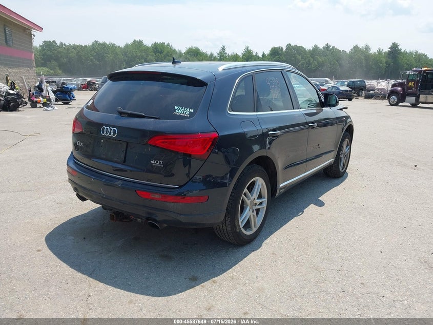 Vin: wa1c2afp3ha095672, lot: 46086024, audi q5 2.0t premium 20174