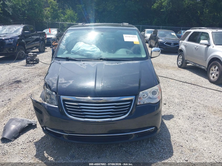 2013 Chrysler Town & Country Limited VIN: 2C4RC1GGXDR805183 Lot: 45587692