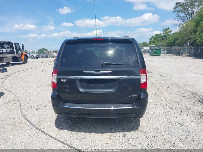 2013 Chrysler Town & Country Limited VIN: 2C4RC1GGXDR805183 Lot: 45587692