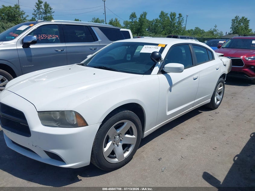 Vin: 2b3cl1ct4bh582233, lot: 46086083, dodge charger police 20112
