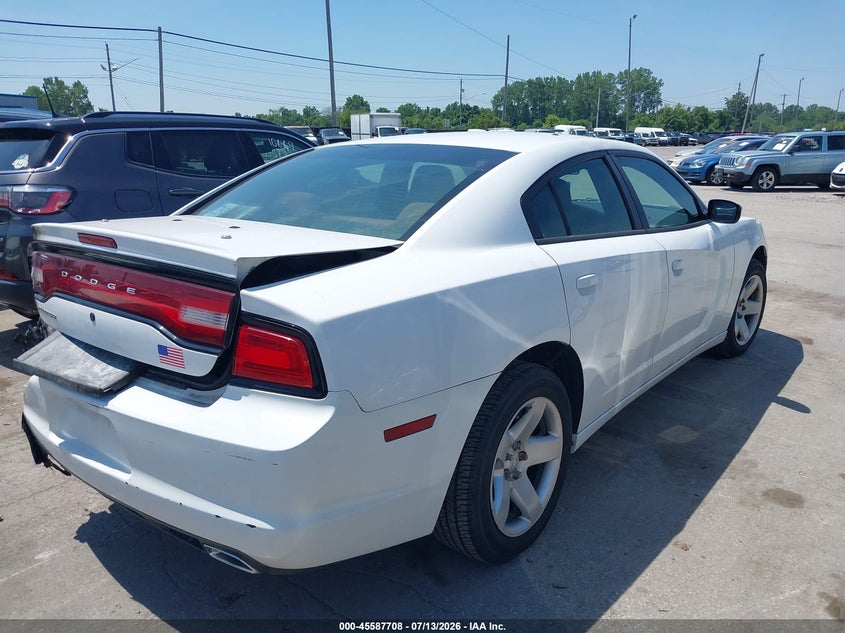 Vin: 2b3cl1ct4bh582233, lot: 46086083, dodge charger police 20114