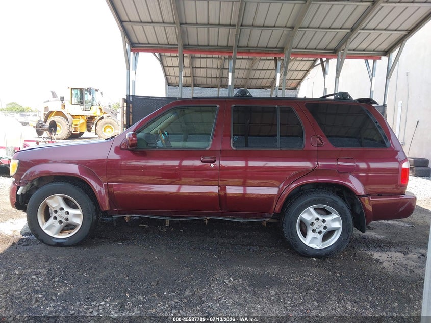 2002 Infiniti Qx4 Luxury VIN: JNRDR09Y42W261504 Lot: 45587709