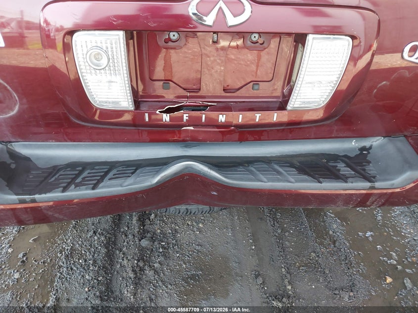 2002 Infiniti Qx4 Luxury VIN: JNRDR09Y42W261504 Lot: 45587709