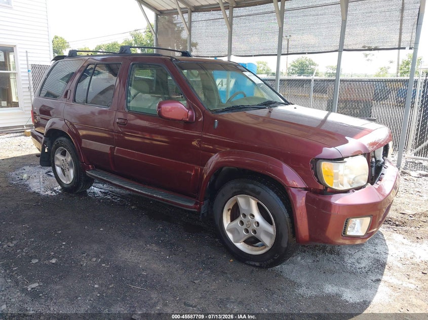 2002 INFINITI QX4 auction photo 1