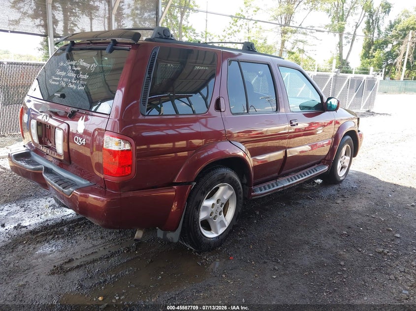 2002 INFINITI QX4 auction photo 4
