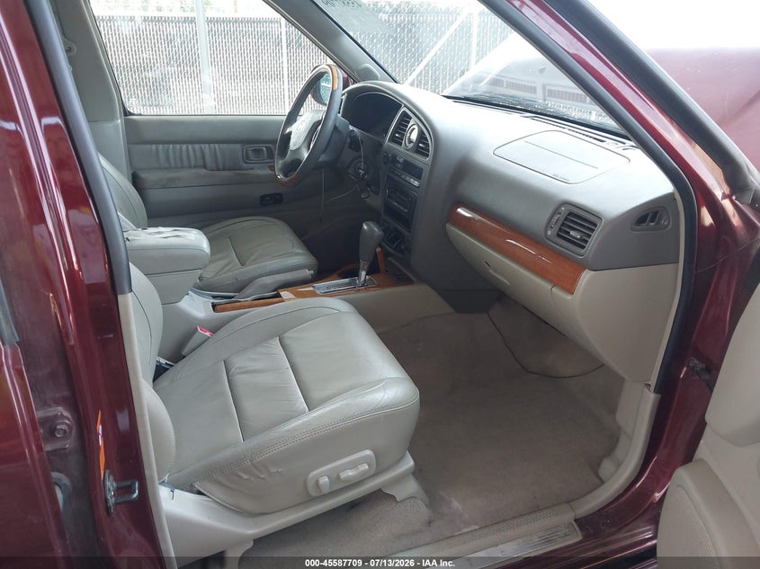 2002 INFINITI QX4 auction photo 5