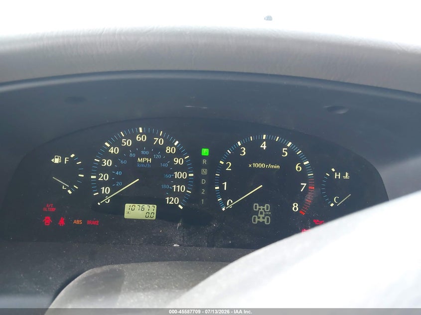 2002 INFINITI QX4 auction photo 7