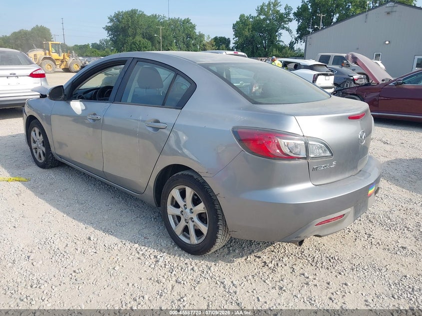 Vin: jm1bl1vf7b1497323, lot: 46086095, mazda mazda3 i touring 20113