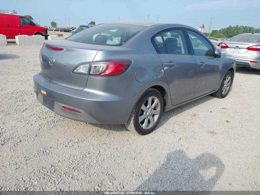 Vin: jm1bl1vf7b1497323, lot: 46086095, mazda mazda3 i touring 20114