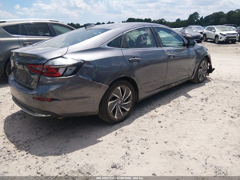 Vin: 19xze4f95ne005196, lot: 46086108, honda insight touring 20224