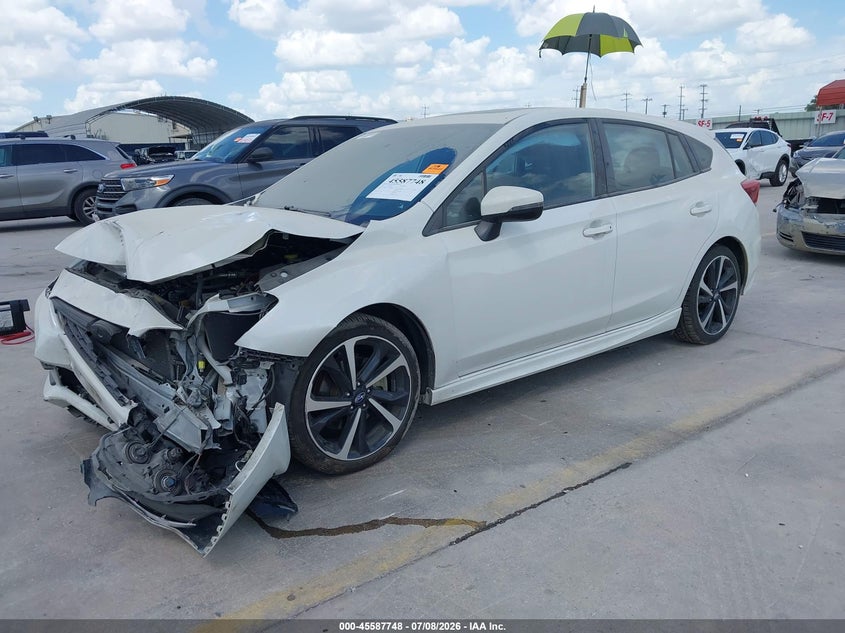 Vin: 4s3gtam64n3721695, lot: 46086123, subaru impreza sport 5-door 20222